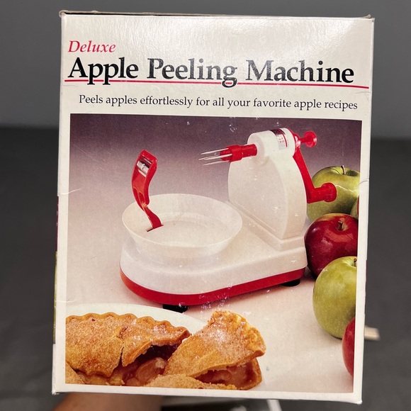 VTG Acme Deluxe Apple Peeling Machine W/ Box - Picture 8 of 8